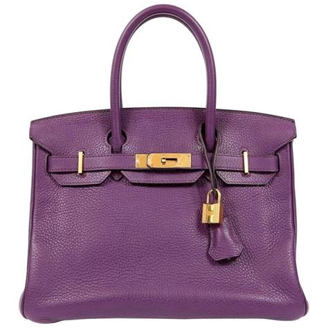 sac hermes violet